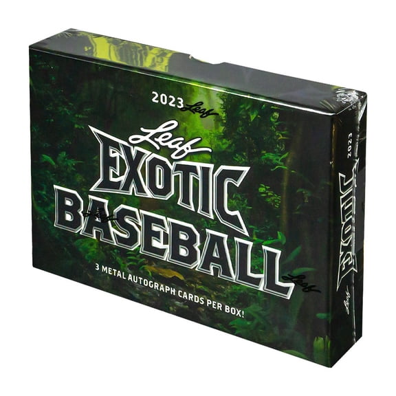 2023 Leaf Exotic Baseball Box