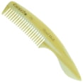 thumbnail image 1 of Peine para bigote y barba Giorgio G79 para hombres, tamaño de viaje, peine de bolsillo con dientes finos para el cuidado diario del cabello, cortado con sierra y pulido a mano (4,75 pulgadas), 1 of 1