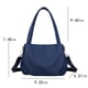 thumbnail image 3 of Bolsa de mensajero de nailon impermeable de gran capacidad | Bolsa de hombro de 15-20 L para gimnasio, viajes, para hombre y mujer | Compatible con portátiles para la escuela, el trabajo, el fitness, 3 of 7