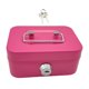 thumbnail image 4 of Caja de dinero con bloqueo de piggy bank colección pequeña recuerdo de recuerdo de recuerdo de recuerdo con llave para niños Niñas Niños Adultos Rosa, 4 of 8