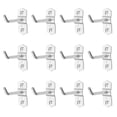 thumbnail image 3 of YEAHIBABY Space-Saving Silver Iron Display Hooks for Shop - Easy to Use 12Pcs, 3 of 6