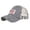 Grey, variant on Memorial Day Mens Trucker Cap Us Flag Patch Washed Vintage Mesh Back Breathable Patriotic Casual Hats