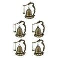 thumbnail image 3 of Ruiboury Dragon Fengshui Bell Enchanting Good Luck Blessing for Home Desk Decor Auspicious fish 7x7x12cm 5Set, 3 of 6