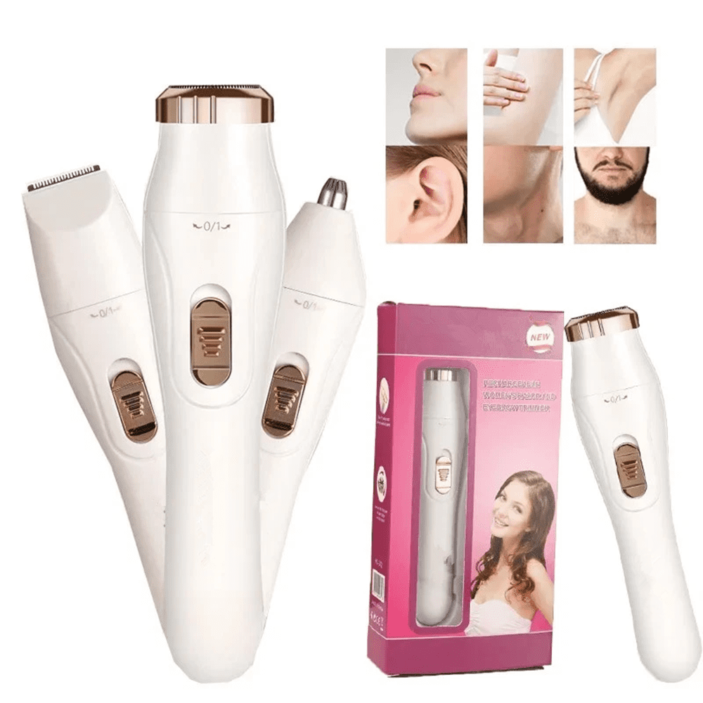 USB Painless Shaver Portable Epilator 3 in 1 Lady Hair Remover