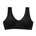 thumbnail image 6 of Xdegoge Longline Sports Bra for Women Medium Impact Scoop Neck Workout Tank Top Ribbed Seamless Yoga Bra with Wide Shoulder Straps Padded Crop Tops for Fitness & Lounge, 6 of 8
