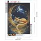thumbnail image 2 of Pintura de diamante 5D DIY completo redondo taladro Fox Kit decoración del hogar arte artesanal, 2 of 9