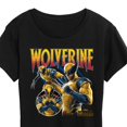 thumbnail image 3 of Marvel Wolverine - Collage - Women's Short Sleeve Graphic T-Shirt, 3 of 5