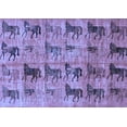 thumbnail image 1 of Ahgly Company Indoor Rectangle Animal Blue Traditional Area Rugs, 7' x 10', 1 of 4