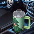 thumbnail image 4 of 40oz Xmas Tumbler with Lid and Straw Leak Proof Stainless Steel Cup Merry Christmas Gifts, 4 of 4
