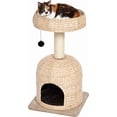 thumbnail image 2 of Cat Scratching Post Forte Huge Cat Scratching Post with Extra-Durable Sisal Wrap and Tan Giant Cat Post Model F-BR, 2 of 5