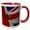 Red/White, variant on 3drose, British Union Jack Flag, Langley, British Columbia - Cn02 Wbi0401 - Walter Bibikow, 11oz Two-tone Green Mug