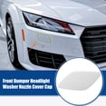 thumbnail image 2 of Front Left Bumper Headlight Washer Nozzle Cover Cap Fit for BMW 328i 61677171659 White, 2 of 6