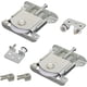 thumbnail image 1 of Juego de 2 piezas de puerta corredera para armario, ruedas, guías, rodamientos de bolas, piezas deslizantes, juego de rodillos para puerta de armario de nailon para armario, armario y cabina, 1 of 5