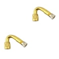 thumbnail image 2 of Riwesomey Válvula doblada de 45, 90 y 135 grados, adaptador de válvula doblada en ángulo de Metal para coche, convertidor extensor de extensión de tubo Type4 NO4 Riwesomey CBP078634, 2 of 5