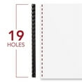 thumbnail image 3 of (2 pack) Mead CombBind Binding Spines 34 Black 125 Pack - Binding Spines, 3 of 8