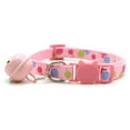thumbnail image 2 of Walbest Pet Cat Collars with Bell Soft Adjustable Kitten Collars Cute Printed Pet Collars for Small Cat Kitten Puppy, 2 of 7