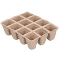 thumbnail image 2 of Seed Nursery Cup, Convinient Practical Seedling Pot 10Pcs 12-Grid  For Transplanting Plants For Nursery Seedling, 2 of 8
