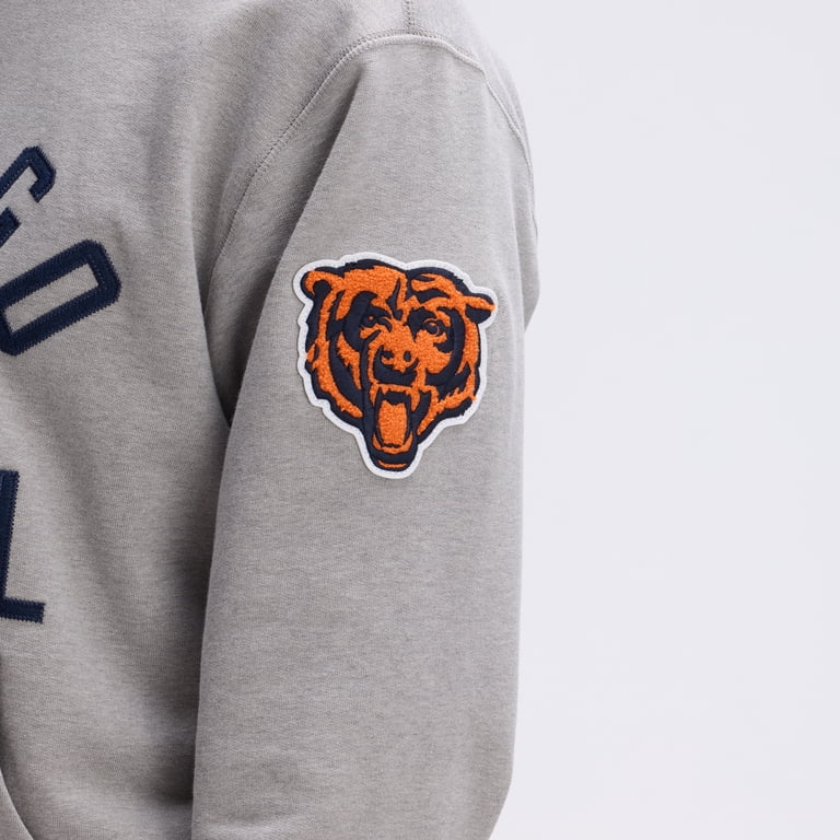 Fanatics Heather Gray Chicago Bears IconicFleece Pocket Sweatshirt