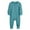 Sky Blue-a, variant on Otqutp Baby Boys Girls Cotton Rompers Footless Pajamas Front Zipper Long Sleeve Sleeper Jumpsuit Cotton Pajamas Sleep and Play(Green-a,12-18 Months)
