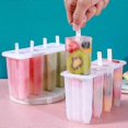 thumbnail image 2 of Food Grade Ice Cream Mold with Thickened Lid for Easy Demolding and Good Sealing Reusable Handmade Tool 4 Pack, 2 of 5