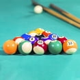 thumbnail image 4 of LYUMO 16 Pcs 32MM Résine Écologique Mini Jouet de Billard pour Enfants Accessoire de Table de Billard, Mini Billard, 4 of 8