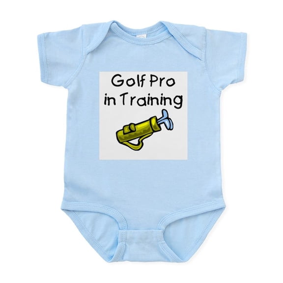 CafePress - Golf Pro In Training Infant Creeper - Baby Light Bodysuit, Size Newborn - 24 Months
