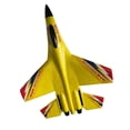 thumbnail image 2 of RC Avión de ala fija Avión Juguetes voladores al aire libre Avión de control de radio Planeador Avión RC para adultos Principiantes Regalos de , AMARILLO, 2 of 6