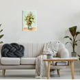 thumbnail image 2 of Stupell Industries Sunflower Blossom Watercolor Detail Painting Unframed Art Print Wall Art, Design by Emma Caroline, 2 of 6