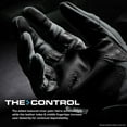 thumbnail image 2 of the motorcycle gloves - gloves with touchscreen for outdoor sports, bmx, dirt bike and cycling - gloves for airsoft, paintball and work - black, small size, 2 of 3