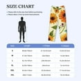 thumbnail image 4 of Picia Sunflowers And Butterflies Mens Soft Woven Cotton Elastic Waistband Sleep Pajama Pant Lounge Sleep Pant With Pockets And Drawstring-Medium, 4 of 9