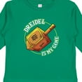 thumbnail image 4 of Inktastic Hanukkah Dreidel Game Boys or Girls Long Sleeve Toddler T-Shirt, 4 of 5