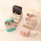 thumbnail image 3 of Minicaja para anillos, linda y creativa, caja de PU para guardar joyas, caja para aretes, exhibición de trompeta, 3 of 6
