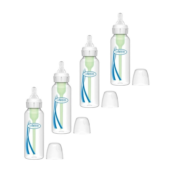 Pack 4 biberones Dr Brown's Options+ 8oz anticólicos