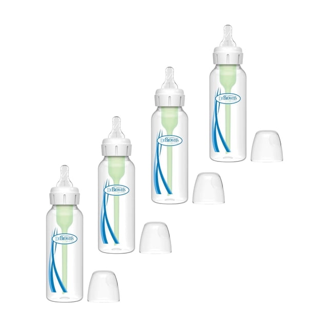Pack 4 biberones Dr Brown's Options+ 8oz anticólicos