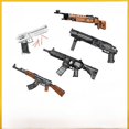 thumbnail image 1 of Bloques de construcción de partículas pequeñas ensamblados con rompecabezas de bazuca de la serie Technology Gun 77001-77029AT-4, 1 of 1
