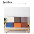 thumbnail image 2 of Wosthever Cojín cuadrado para silla, alfombrilla de esponja para asiento trasero, cómoda, Universal, transpirable, para sala de estar, Type2 NO2, 2 of 6