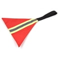 thumbnail image 2 of Graflsoa Reflective Triangular Kayak Safety Flags, 4-Pack, Grey with High-Visibility Stripes, 30x24cm Oxford Cloth, Lightweight 40g Each, 2 of 6