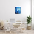 thumbnail image 2 of Angel Pouring Moon Cityscape Landscape Painting Gallery Wrapped Canvas Print Wall Art, 2 of 7