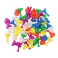 thumbnail image 4 of 60 piezas de ajedrez de plástico Zulema colorido para damas, 4 of 8