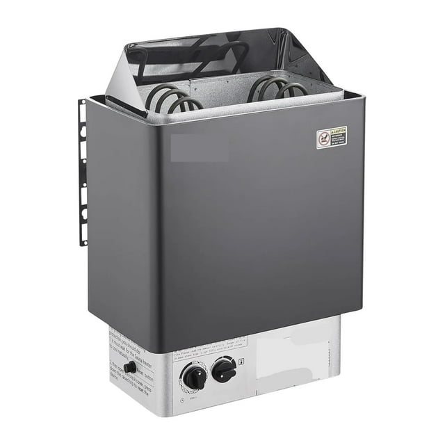 Chauffage de Sauna, Poêle de Sauna Électrique, Chauffage de Sauna pour Bain à Vapeur avec Commandes Intégrées, Température Réglable, Installation Sans Effort