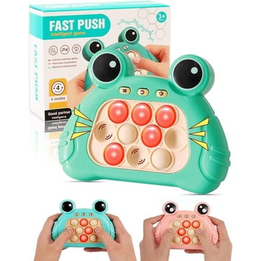 Quick Push Fidget Toys Game, 4 Modes Electric The Fidget Game Sensory Toys for Autism, Toddler Game Toys for Kids, Fidgets Toy Kids Games Travel Toys for Boys Girls 4 5 6 7 8 9 10
