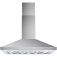 thumbnail image 1 of Pemberly Row Hotte Murale à Conduits 380 CFM Hotte de Cuisine - Acier Inoxydable, 1 of 3