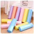 thumbnail image 1 of Trash Bag 10L Plastic Bag Trash Bags Solid Garbage Bags Portable Color Small Garbage Trash Bags 150 Units in Total for Office Kitchen Bedroom Trash Cans（45*55cm） HUSERYT, 1 of 5