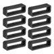 thumbnail image 1 of Soporte para Banda de Reloj Uxcell, Reemplazo Universal de Banda de Silicona para Reloj, Partes de Sujeción de Correa para Reloj Deportivo Negro de 24 mm, 1 of 7