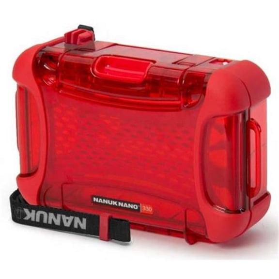 Nanuk 582605 Nano 330 Protective Hard Case, Red