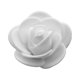 thumbnail image 3 of Flores falsas de 3,5 cm, decoraciones de bricolaje, flores de imitación para fiesta de boda (blanco), 3 of 6