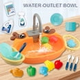 thumbnail image 4 of Mesa de lavado de platos simulada para niños, agua circulante, puede acomodar lavabo de animales, juguetes para jugar a las casitas Wmkox8yii  HAHFKSH713, 4 of 8