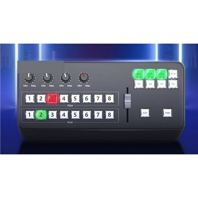 Panneau Vidéo 1600 Commutateur de Directeur Sans Fil Contrôle PTZ pour Enregistrement de Diffusion en Direct, Transmission Rapide et Stable