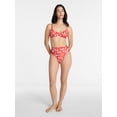 thumbnail image 2 of Time and Tru Women's and Women's Plus Knot Front Bralette Bikini Top, Sizes XS-3X, 2 of 5