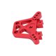 thumbnail image 1 of Piezas De La Torre De Choque Trasera De Metal, Torre De Choque Trasera RC Exquisita Aleación De Aluminio Práctica Razonable Con Tornillo Para 1/18 RC Car Cergrey Rojo, 1 of 8